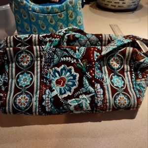 Vera Bradley Java Blue Small Duffle